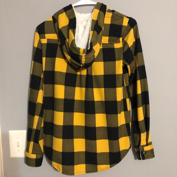 Yellow Plaid Jacket - Picture 3 of 3